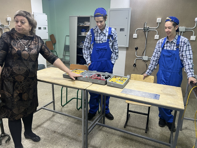 Профориентационных мастер – классах на базе Красноярского индустриально-металлургического техникума.